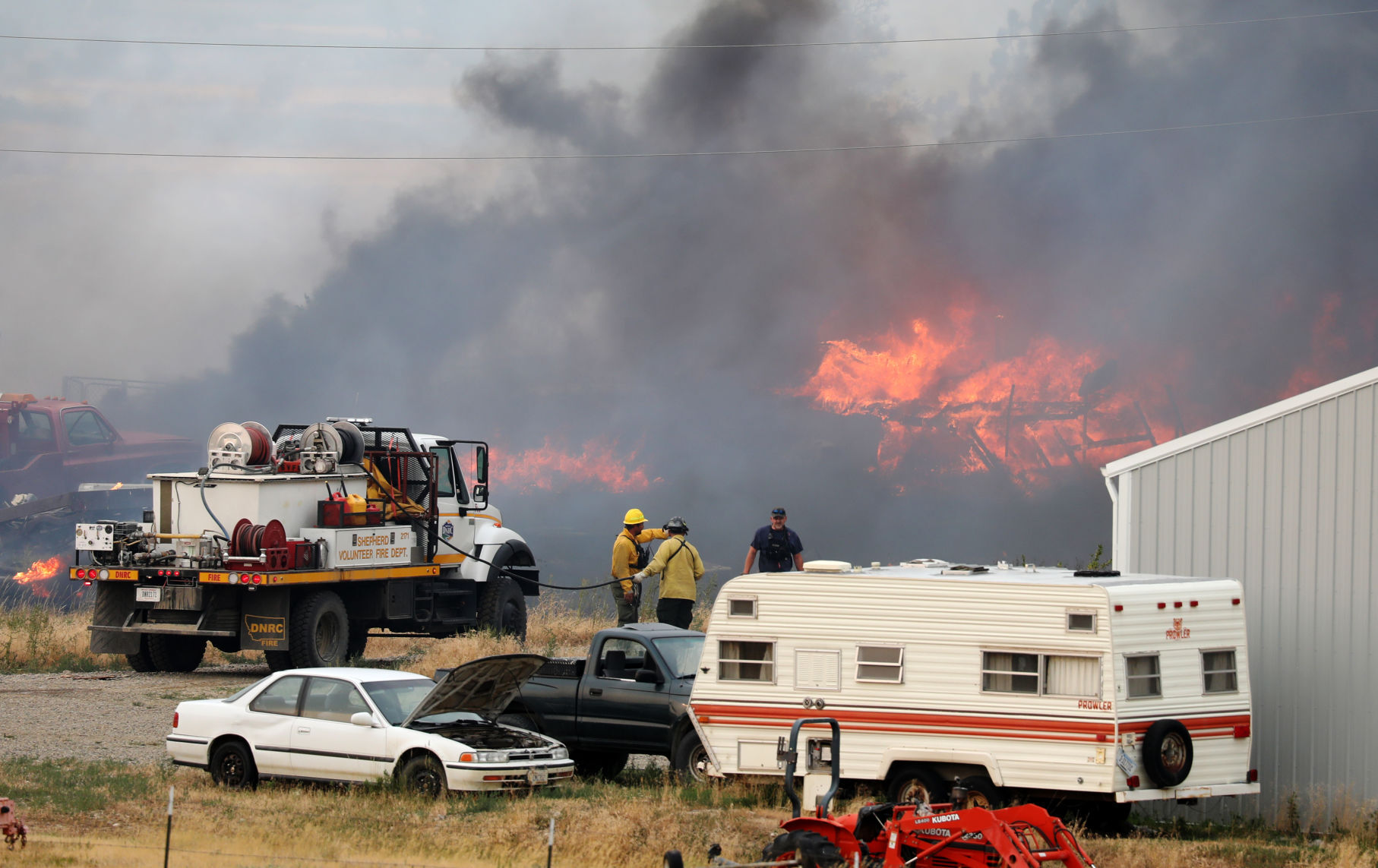 Pryor fire